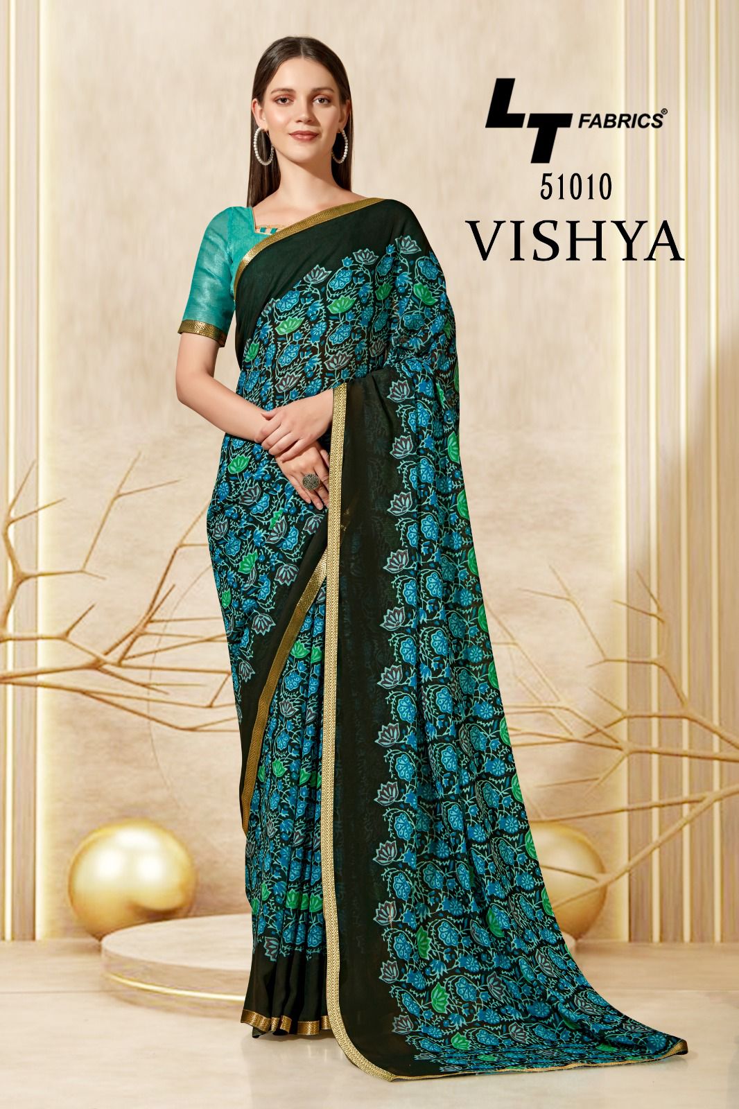 Vishya By Lt 51001-51010 Daily Wear Sarees Catalog